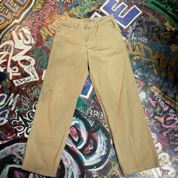 Old Navy Utility Chino Pants - Supplies &amp; Equipment Patch - Men’s Est. 36x31