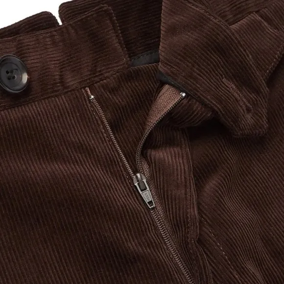 Oliver Spencer Fishtail Corduroy Trousers Mens 34 x 34 Pants NWT