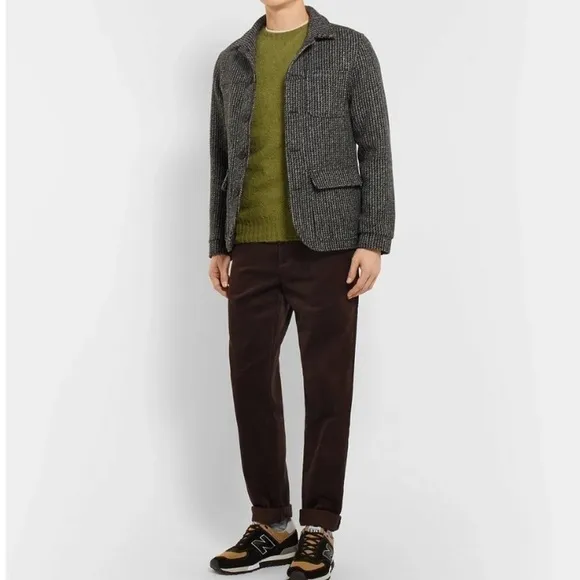 Oliver Spencer Fishtail Corduroy Trousers Mens 34 x 34 Pants NWT