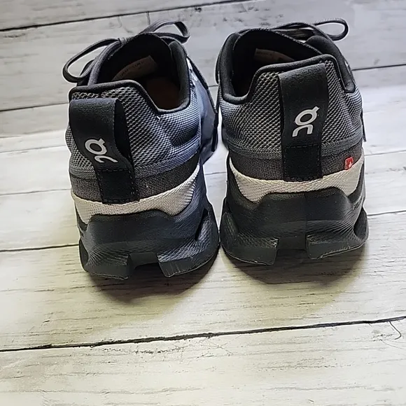 ON Cloudsurfer Trail Running Shoes Mens 11.5 Eclipse/Black LaceUp 3ME10110264