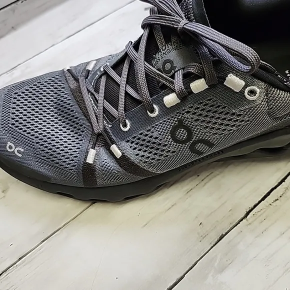 ON Cloudsurfer Trail Running Shoes Mens 11.5 Eclipse/Black LaceUp 3ME10110264