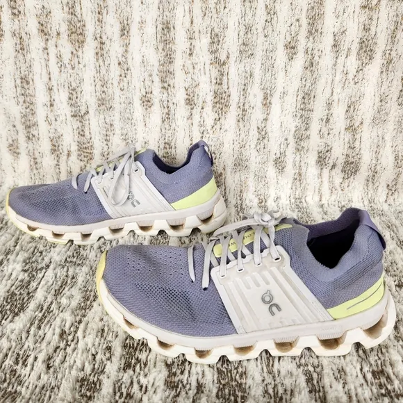 On Running &quot;Cloudswift III 3&quot; Sneakers Grey Gray Neon Yellow | Women's Size 9