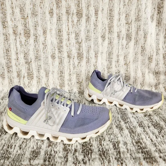 On Running &quot;Cloudswift III 3&quot; Sneakers Grey Gray Neon Yellow | Women's Size 9