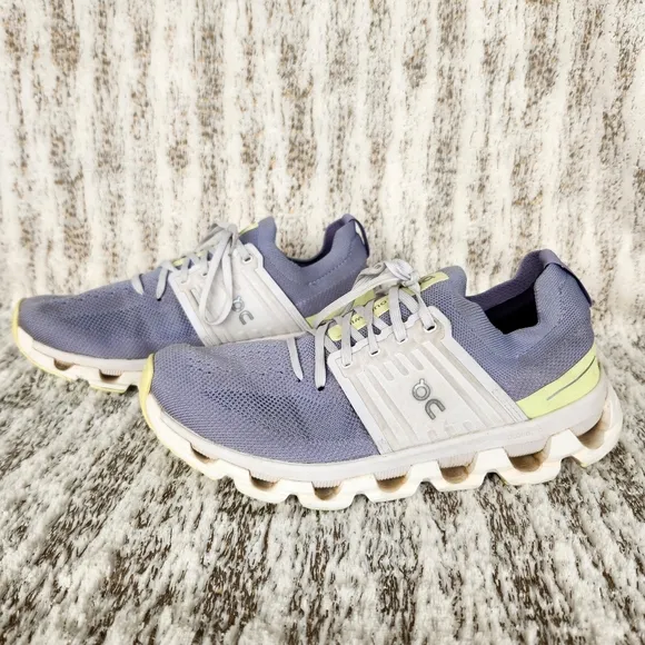 On Running &quot;Cloudswift III 3&quot; Sneakers Grey Gray Neon Yellow | Women's Size 9