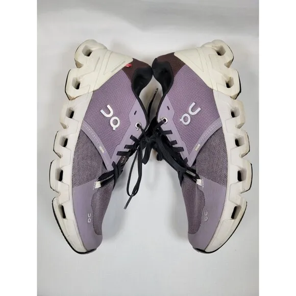 On Running Cloudflyer 4 Shark / Pearl Shoes Womens 10.5 *Read* Athletic Sneakers