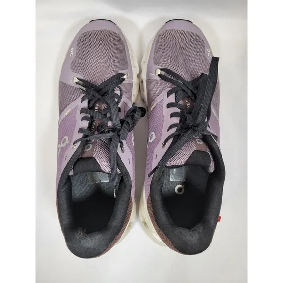 On Running Cloudflyer 4 Shark / Pearl Shoes Womens 10.5 *Read* Athletic Sneakers