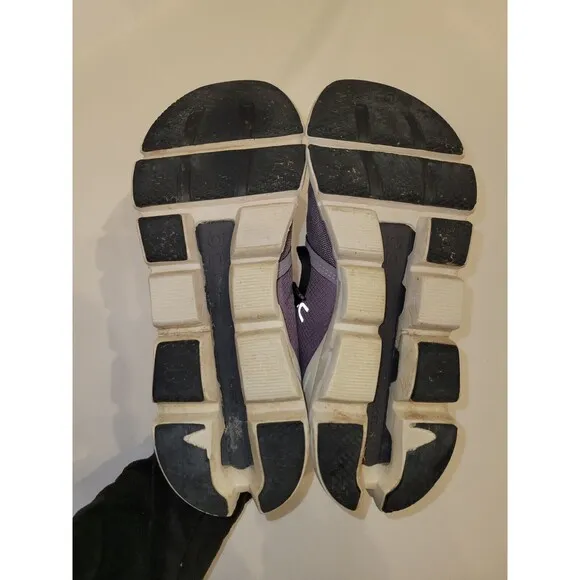 On Running Cloudflyer 4 Shark / Pearl Shoes Womens 10.5 *Read* Athletic Sneakers