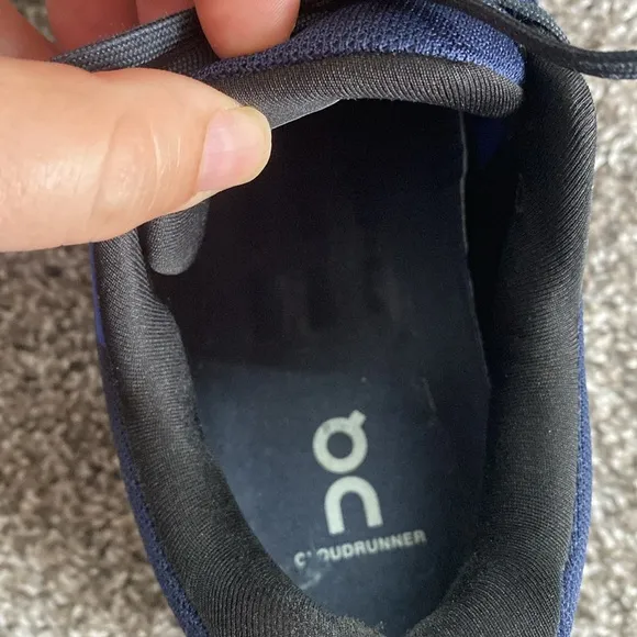 On Running Cloudrunner Speedboard Blue Running Shoes, Women’s 10