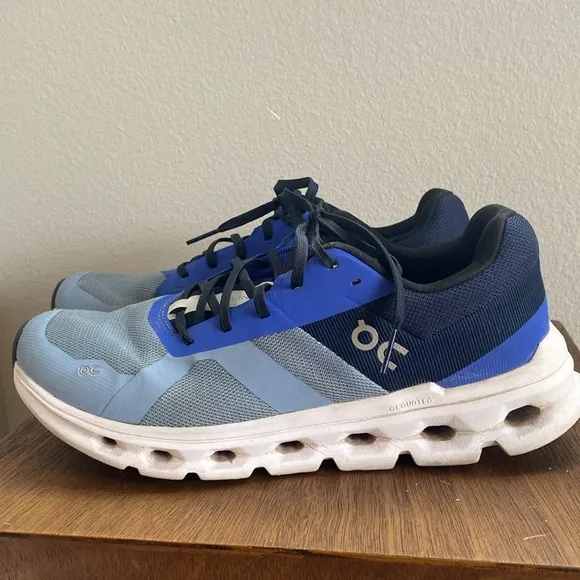 On Running Cloudrunner Speedboard Blue Running Shoes, Women’s 10