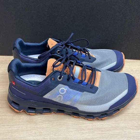 On Running Cloudvista low-top sneakers Midnight/Copper SIZE 8 US WOMENS