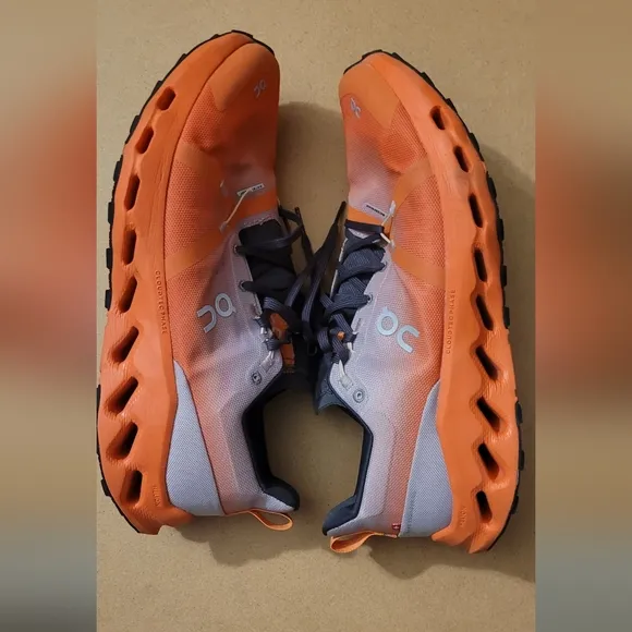 On running trail waterproof sneakers Cloudsurfer trail men's size 11