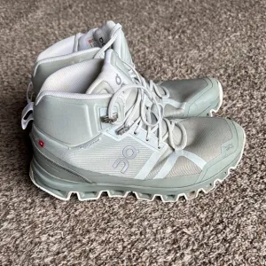 On Running Women's Size 8 Mineral Kelp High-Top Sneakers Hiking Trail