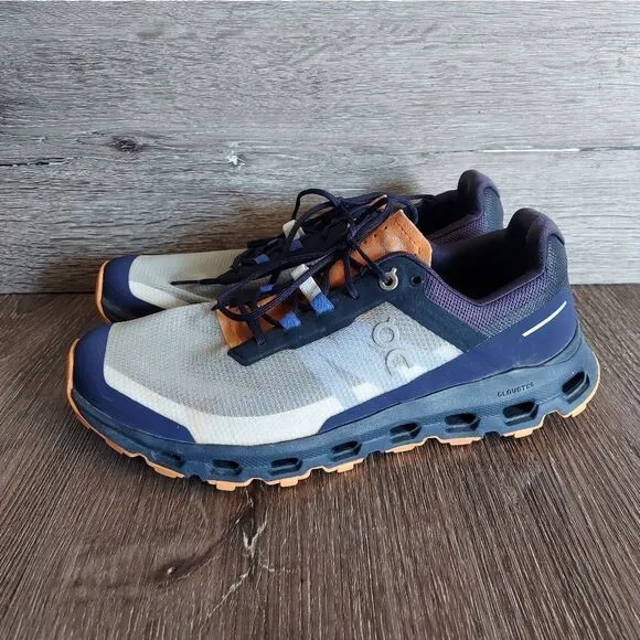 On Running Cloudvista Midnight/Copper, Women's Trail Running Sneakers Size 9.5