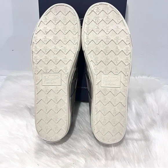 Original Penguin Men’s Barrow Boat Lace Gray Loafers &amp; Slip Ons Shoes Size 13M