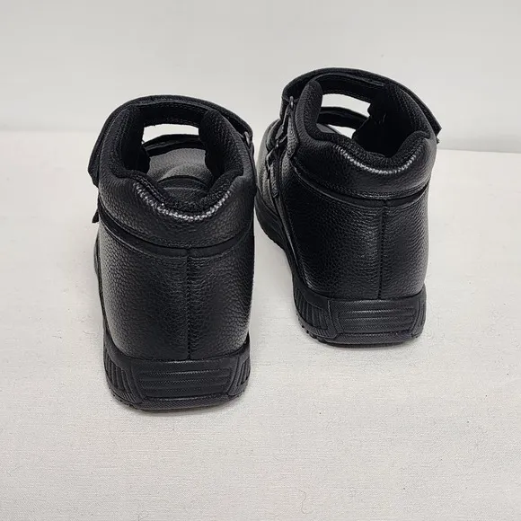 Orthofeet 581 Ankle Boots Men's 7.5 X Wide Black Glacier Gorge Pain Relief Shoes