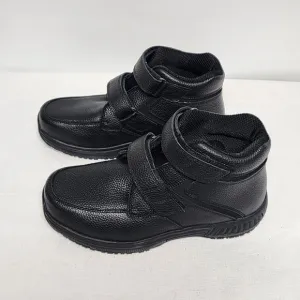 Orthofeet 581 Ankle Boots Men's 7.5 X Wide Black Glacier Gorge Pain Relief Shoes