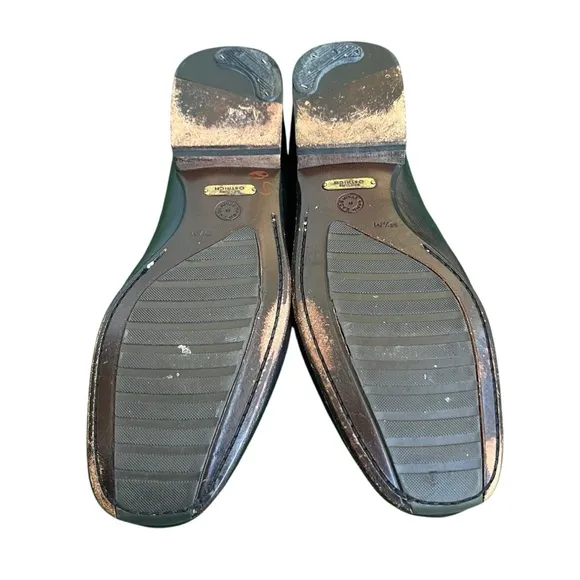 Ostrich Leather Loafers Handmade In Spain Slip On Shoe Men's 9.5 Two Ton…