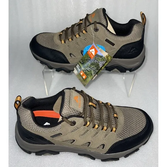 Ozark Trail Taupe Waterproof Lightweight Hiking Shoes Men's Size 10 NEW IN BOX