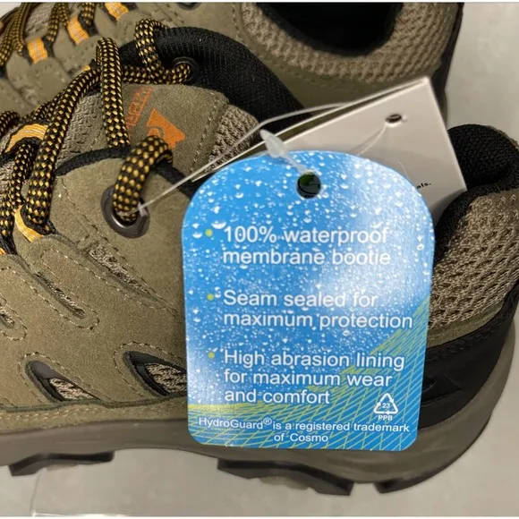 Ozark Trail Taupe Waterproof Lightweight Hiking Shoes Men's Size 7 NEW IN BOX