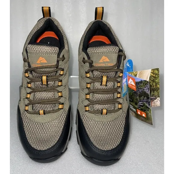 Ozark Trail Taupe Waterproof Lightweight Hiking Shoes Men's Size 7 NEW IN BOX