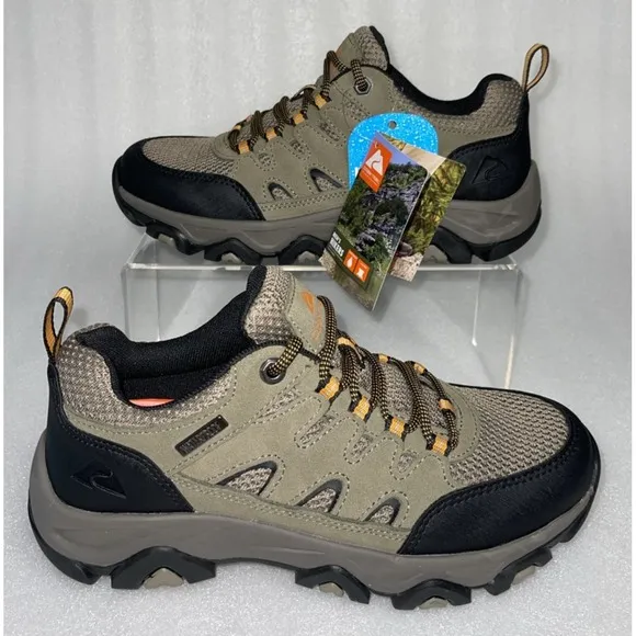 Ozark Trail Taupe Waterproof Lightweight Hiking Shoes Men's Size 7 NEW IN BOX