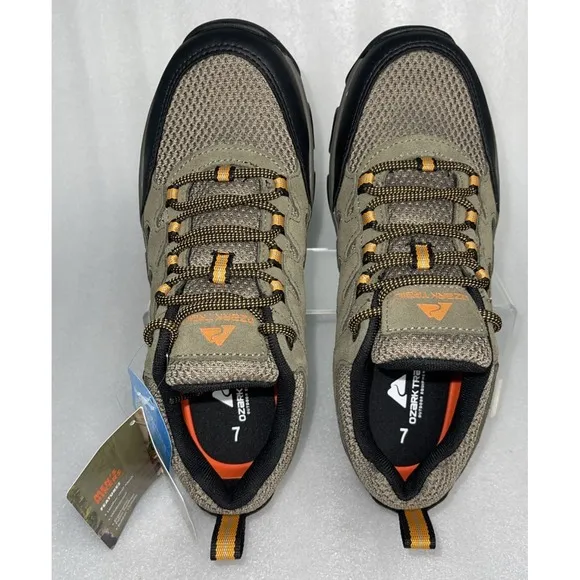 Ozark Trail Taupe Waterproof Lightweight Hiking Shoes Men's Size 7 NEW IN BOX