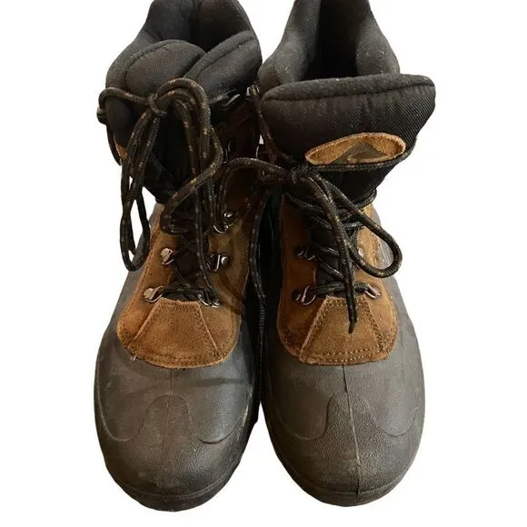 Ozark Trails hiking boots high top size 9 leather style MNOT 4390502 insulated