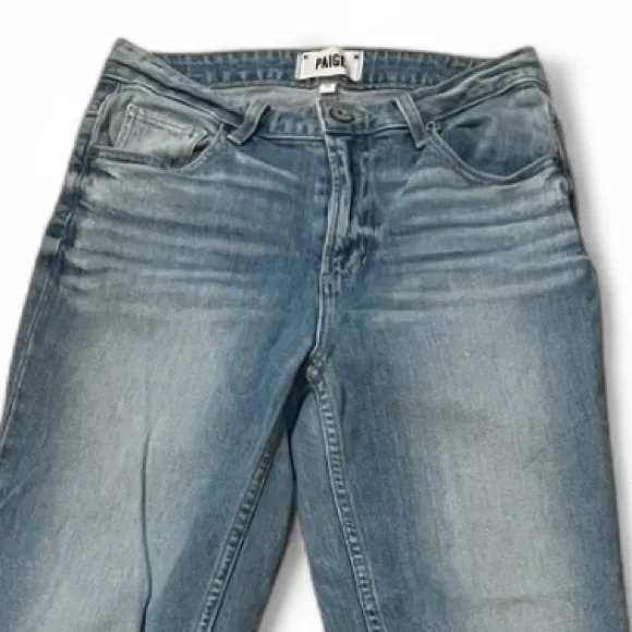 Paige Blue Jeans. Size 26. High Rise Sarah Straight.