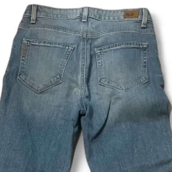 Paige Blue Jeans. Size 26. High Rise Sarah Straight.