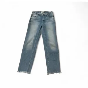 Paige Blue Jeans. Size 26. High Rise Sarah Straight.