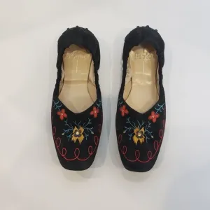 Paolo Embroidered Flats