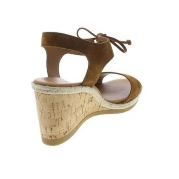 Paul Green Suede Wedge Espadrilles