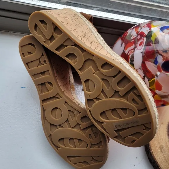 Paul Green Suede Wedge Espadrilles