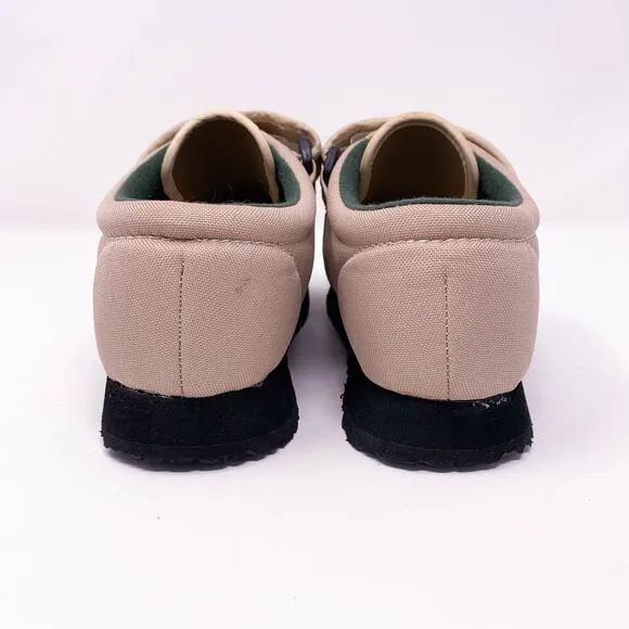 PEDORS Classic Stretch Shoes puffy lightweight sneakers velcro strap beige