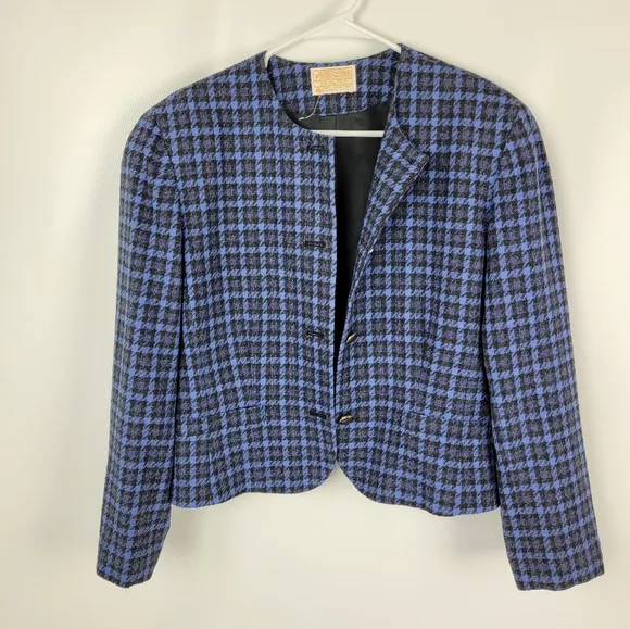 Pendleton 100% Virgin Wool Blazer Vintage Sz 16 NWOT