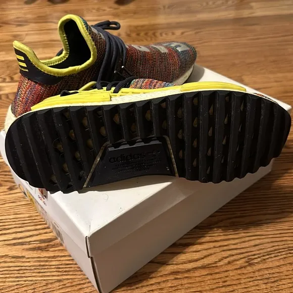 Pharrell x NMD trail human race sneakers size 10