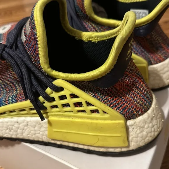 Pharrell x NMD trail human race sneakers size 10