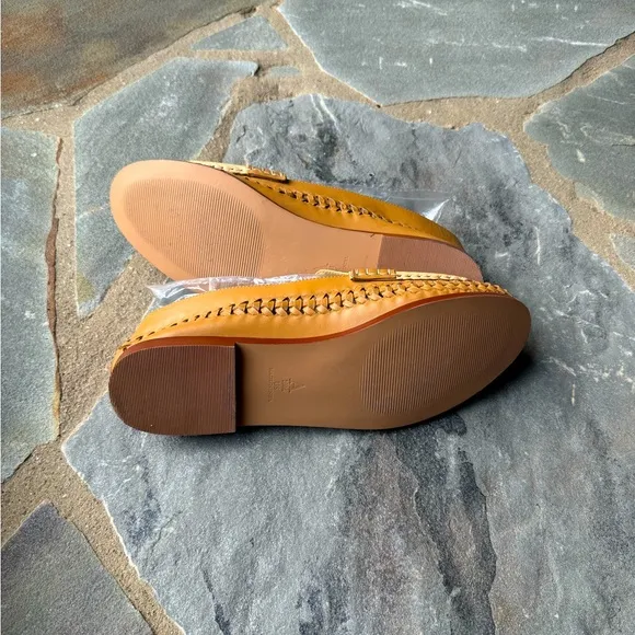Pilcro Woven Leather Loafers