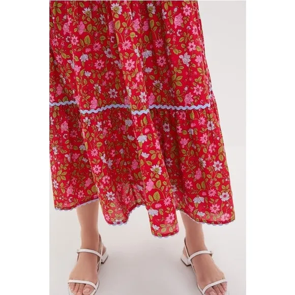 PINK CITY PRINTS Poppy Meadow Mia Dress