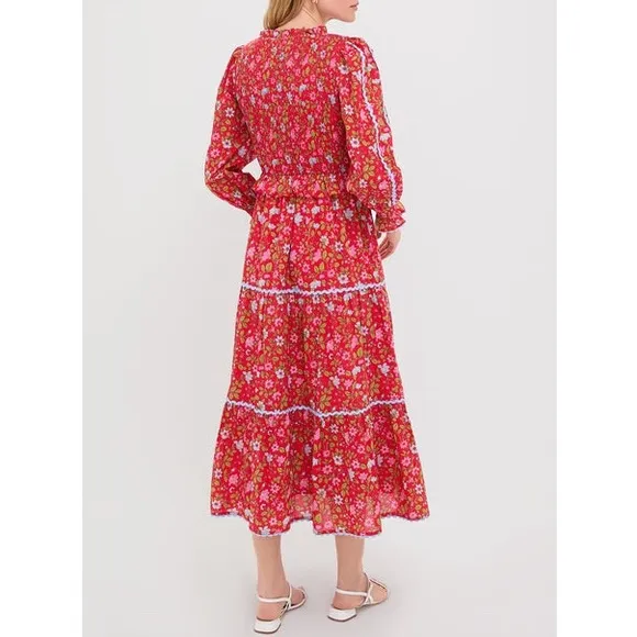 PINK CITY PRINTS Poppy Meadow Mia Dress