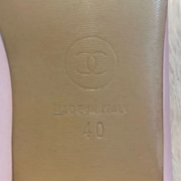 Pink Leather Ballet Flats