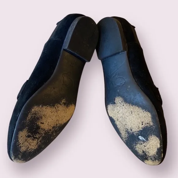 Plomo Black Suede Loafers Sz. 37
