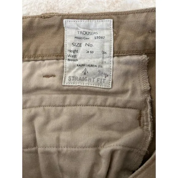 Polo Ralph Lauren Surplus Utility Chino Cargo‎ Pants - Khaki 36x34 - workwear