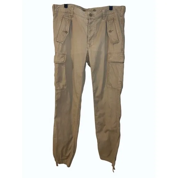 Polo Ralph Lauren Surplus Utility Chino Cargo‎ Pants - Khaki 36x34 - workwear