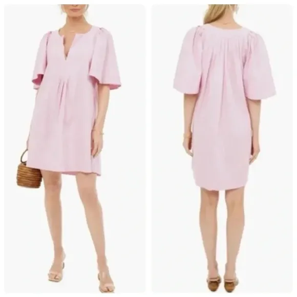 Pomander Place by Tuckernuck Finley Flutter Sleeve Dress in Lilac Size Small