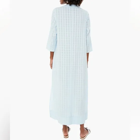 POMANDER PLACE Light Blue Carolina Caftan