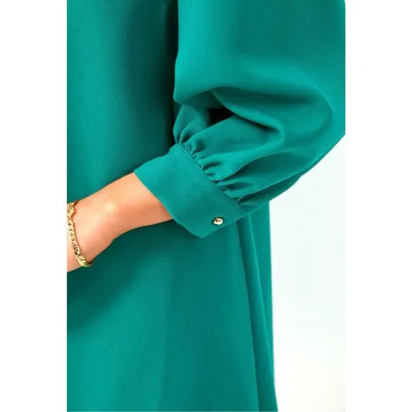 Pomander Place Samantha Mini Dress in Verdant Green Size S
