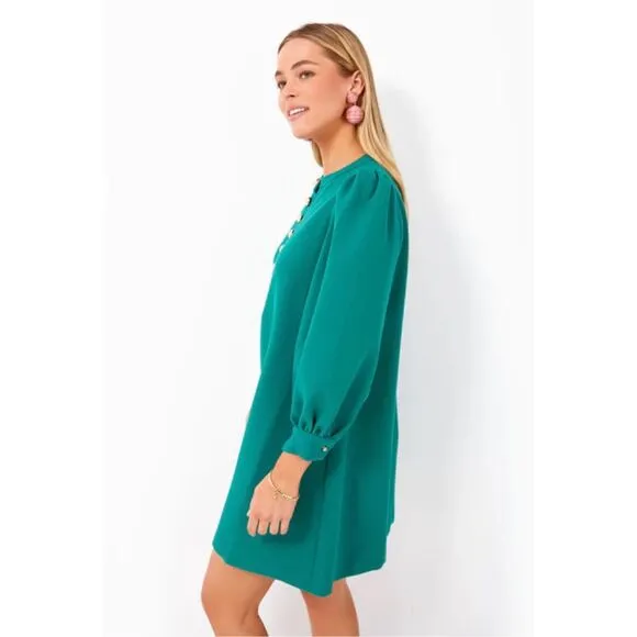 Pomander Place Samantha Mini Dress in Verdant Green Size S