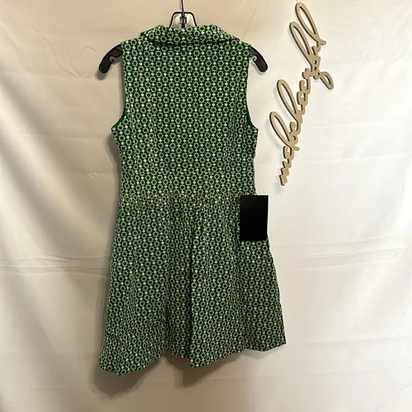 POMANDER PLACEGreenbriar Eyelet Sleeveless Noelle Shirt Dress