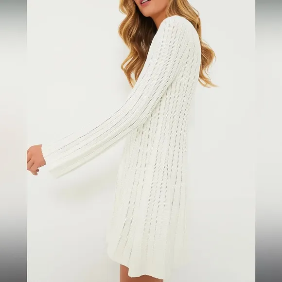 POMANDER PLACEIvory Adi Knit Dress